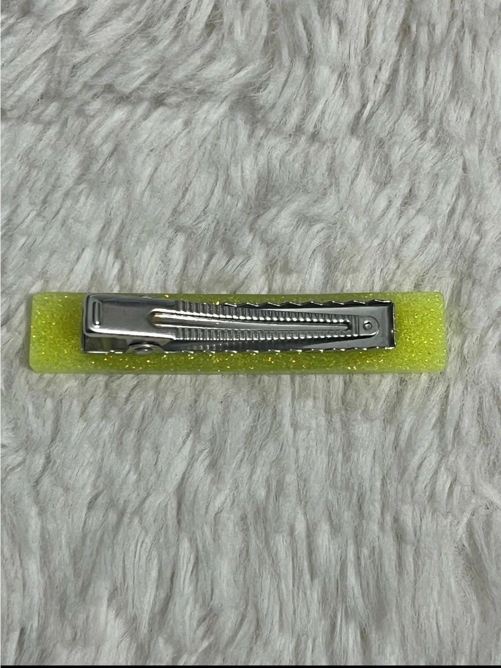 Yellow Hair Clip